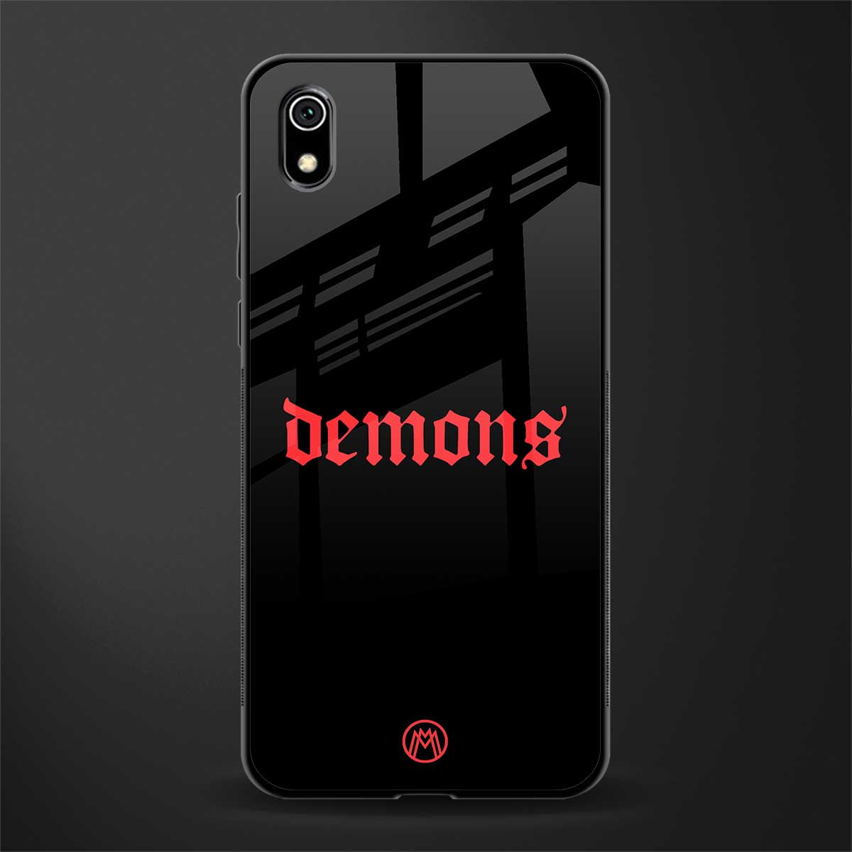 demons glass case for redmi 7a image