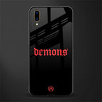 demons glass case for vivo v11 pro image