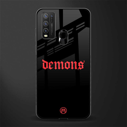 demons glass case for vivo y50 image