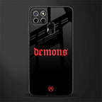 demons glass case for realme narzo 30a image