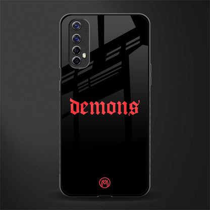 demons glass case for realme 7 image