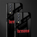 demons glass case for vivo y20i vivo y20t image-2