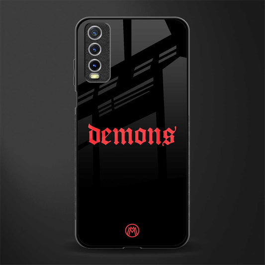 demons glass case for vivo y12s image