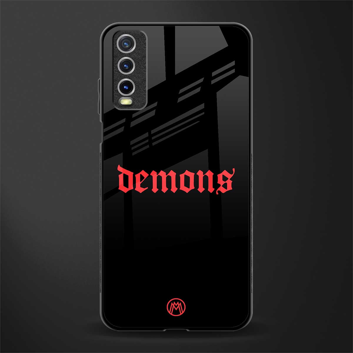 demons glass case for vivo y12g image