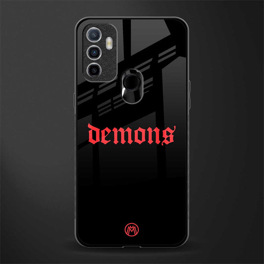 demons glass case for oppo a53 image