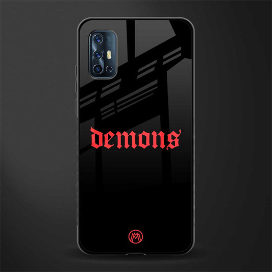 demons glass case for vivo v17 image