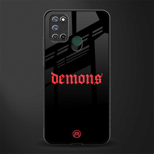 demons glass case for realme 7i image