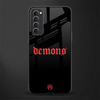 demons glass case for oppo reno 4 pro image