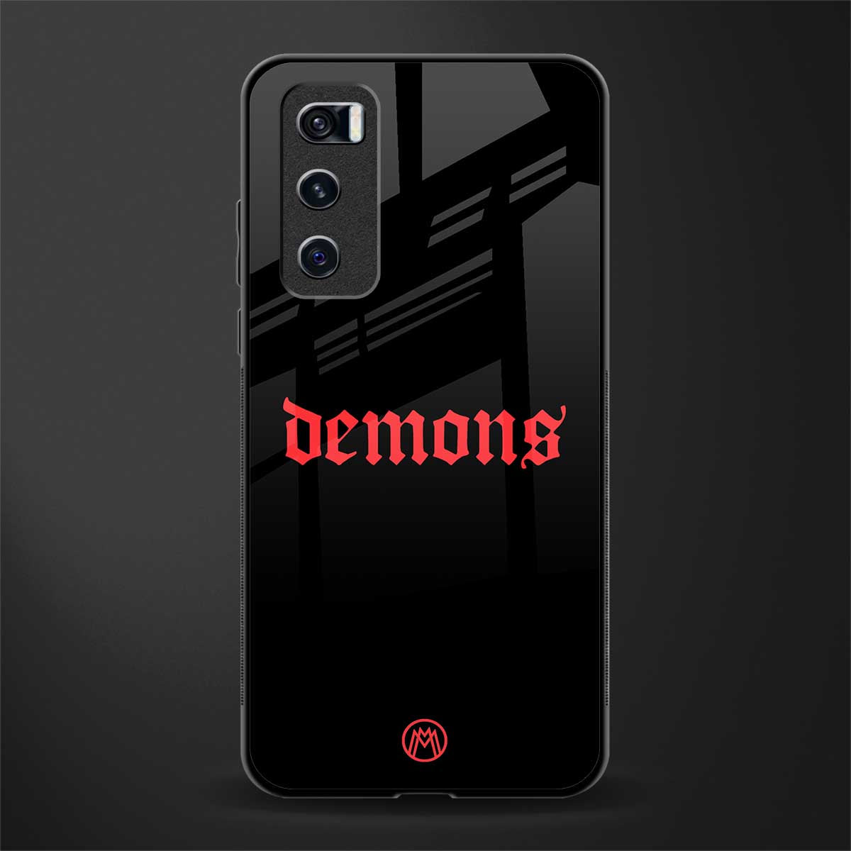 demons glass case for vivo v20 se image