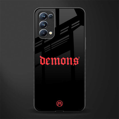 demons glass case for oppo reno 5 pro image