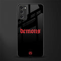 demons glass case for samsung galaxy s20 fe image