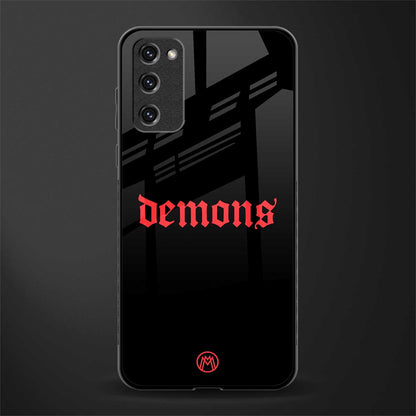 demons glass case for samsung galaxy s20 fe image