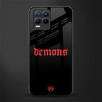 demons glass case for realme 8 pro image