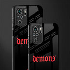 demons glass case for redmi note 10s image-2