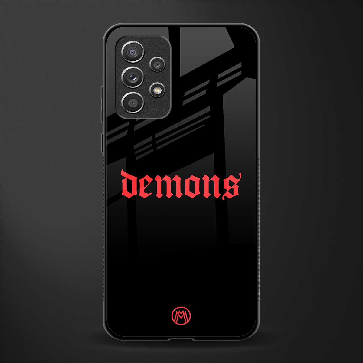 demons glass case for samsung galaxy a32 4g image