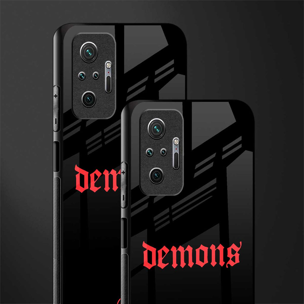 demons glass case for redmi note 10 pro image-2