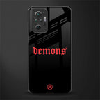 demons glass case for redmi note 10 pro image