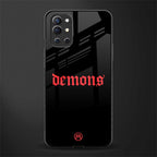 demons glass case for oneplus 9r image