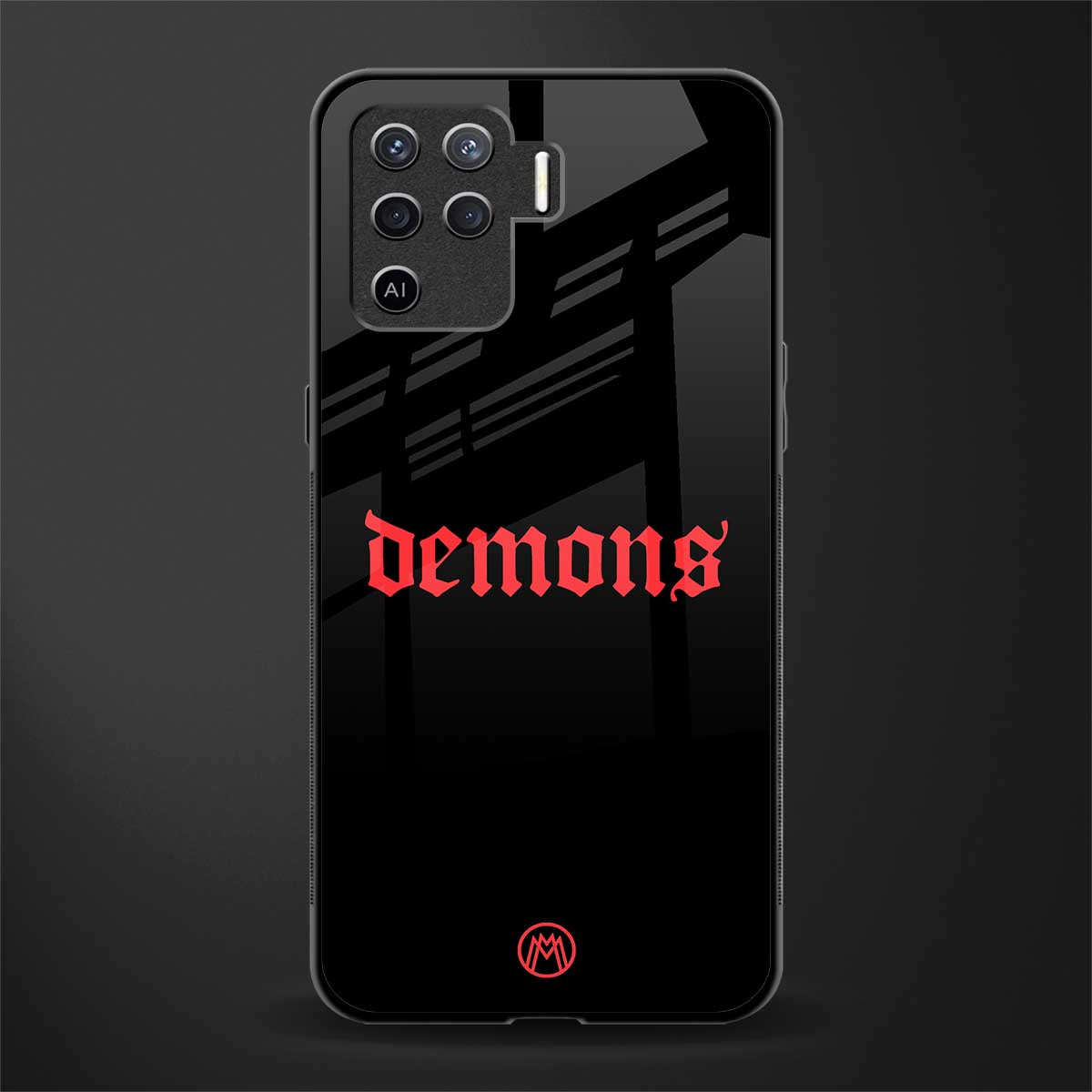 demons glass case for oppo f19 pro image