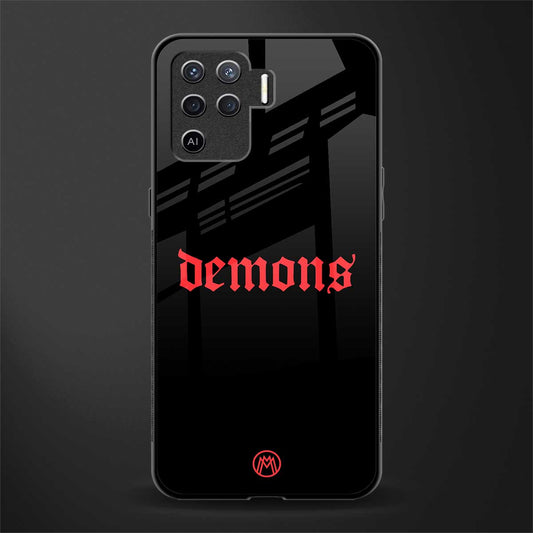 demons glass case for oppo f19 pro image