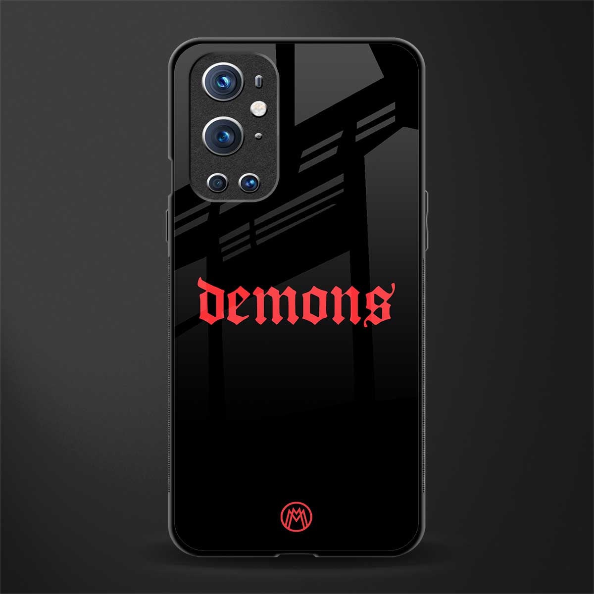 demons glass case for oneplus 9 pro image