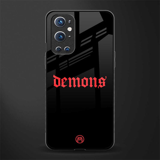 demons glass case for oneplus 9 pro image