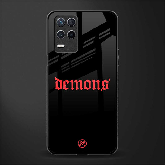 demons glass case for realme 8 5g image