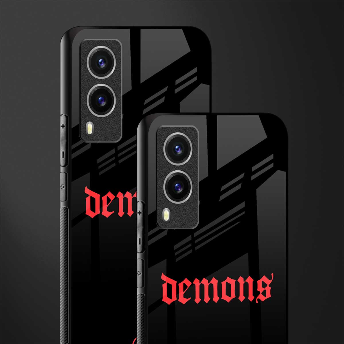 demons glass case for vivo v21e 5g image-2