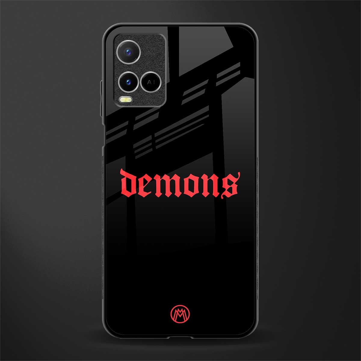 demons glass case for vivo y21t image