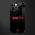demons glass case for iphone 12 pro image
