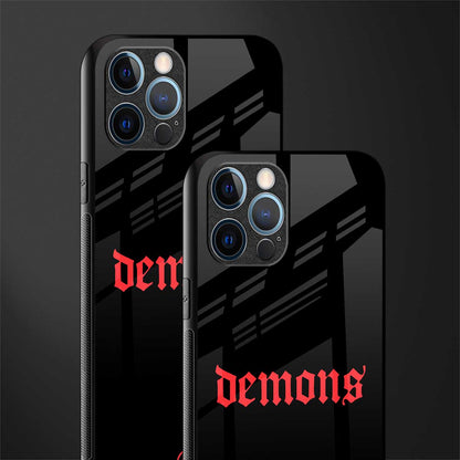 demons glass case for iphone 12 pro max image-2