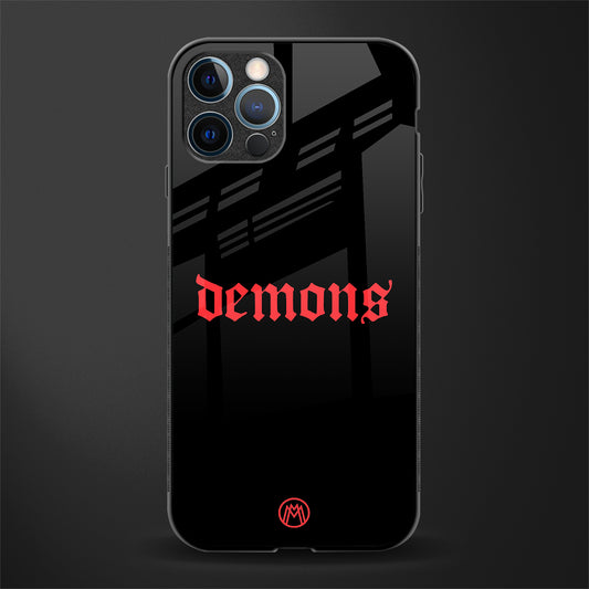 demons glass case for iphone 14 pro max image