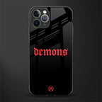 demons glass case for iphone 11 pro max image