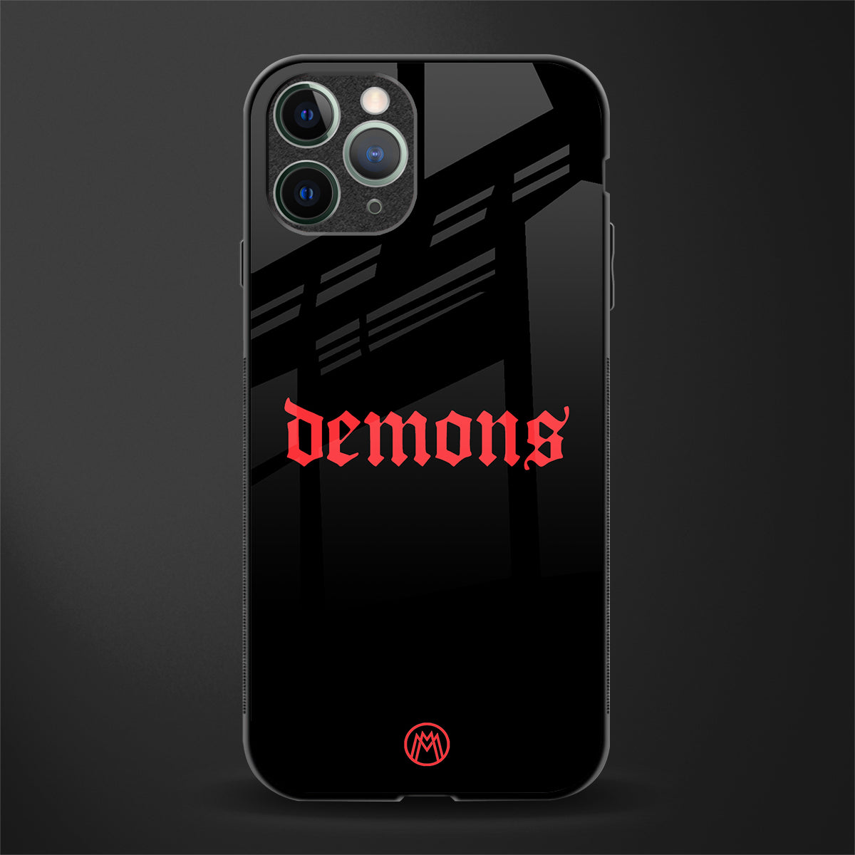 demons glass case for iphone 11 pro max image