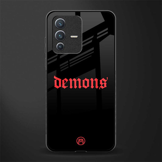demons glass case for vivo v23 5g image