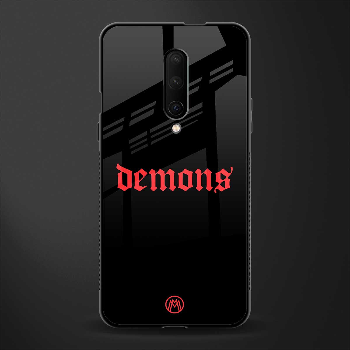 demons glass case for oneplus 7 pro image