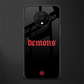 demons glass case for oneplus 7t image