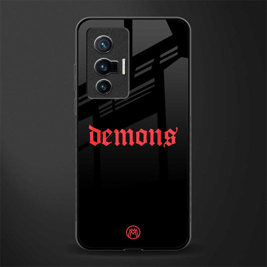 demons glass case for vivo x70 image