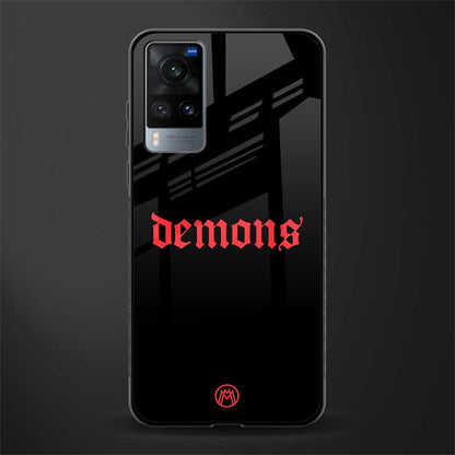 demons glass case for vivo x60 image