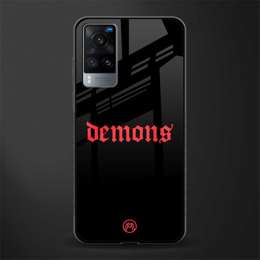 demons glass case for vivo x60 image