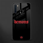 demons glass case for samsung a21 image