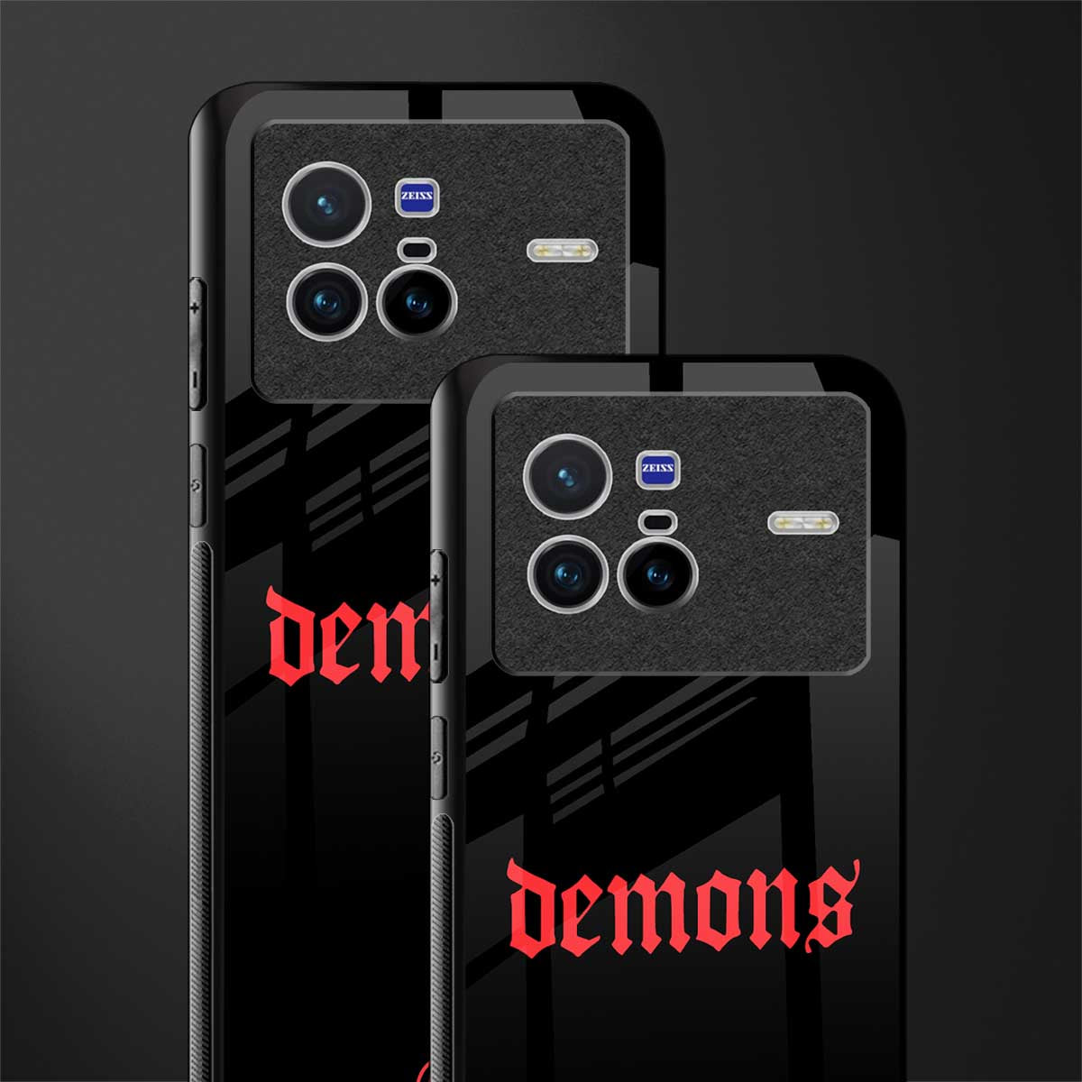 demons glass case for vivo x80 image-2