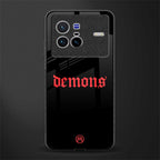 demons glass case for vivo x80 image
