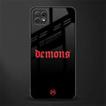 demons back phone cover | glass case for samsung galaxy f42