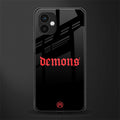 demons back phone cover | glass case for samsung galaxy a04