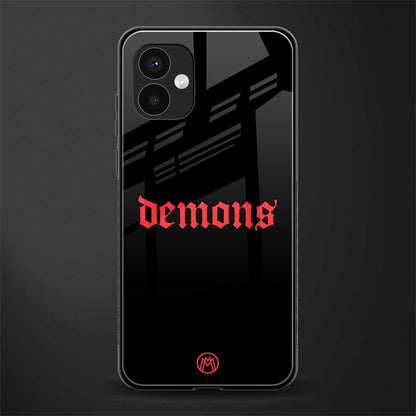 demons back phone cover | glass case for samsung galaxy a04