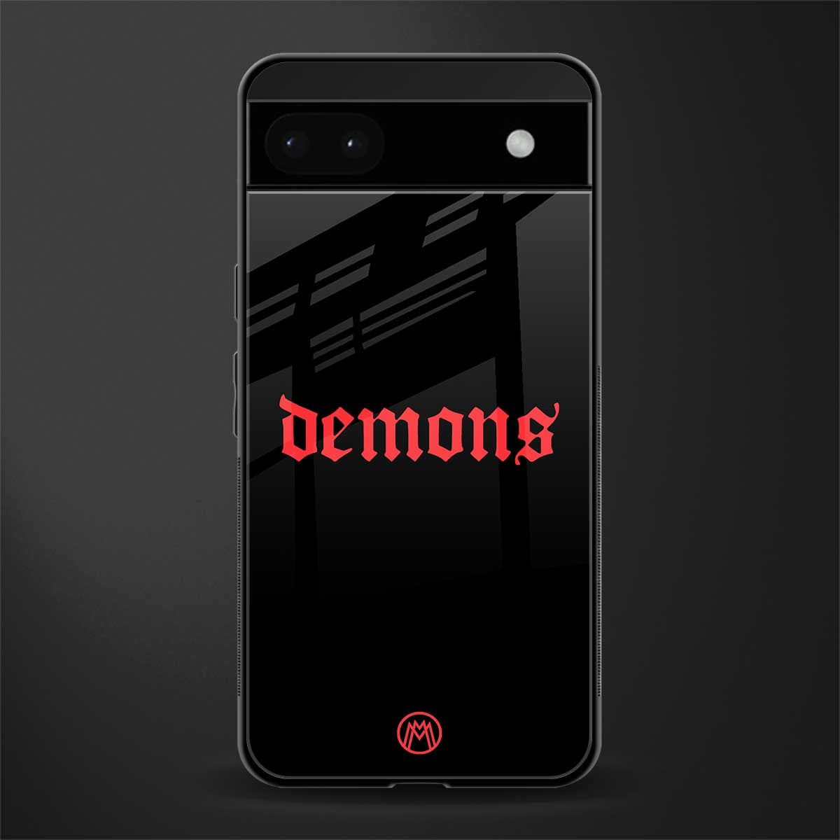 demons back phone cover | glass case for google pixel 6a