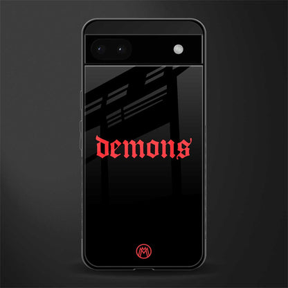 demons back phone cover | glass case for google pixel 6a