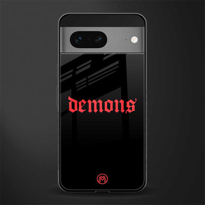 demons back phone cover | glass case for google pixel 7