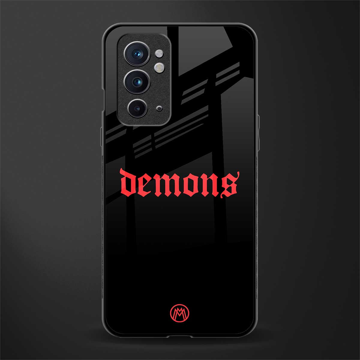 demons glass case for oneplus 9rt image